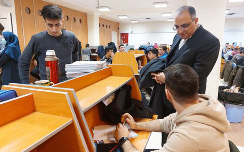 Այցելութիւն՝ Արեւմտեան Ատրպատական նահանգի հանրային գրադարան